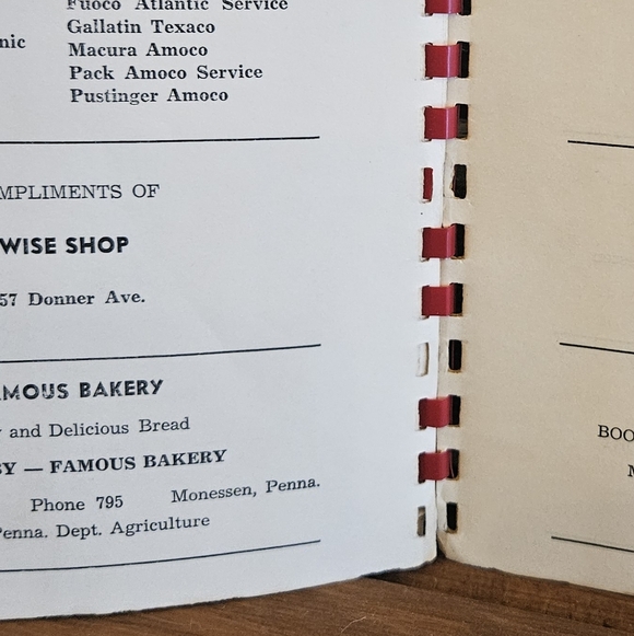 1950's Vintage Recipe Road Cookbook - Picture 5 of 7